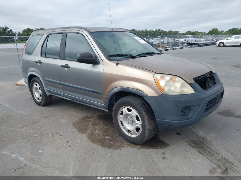 2006 HONDA CR-V LX | JHLRD78546C054402 | UPCARS