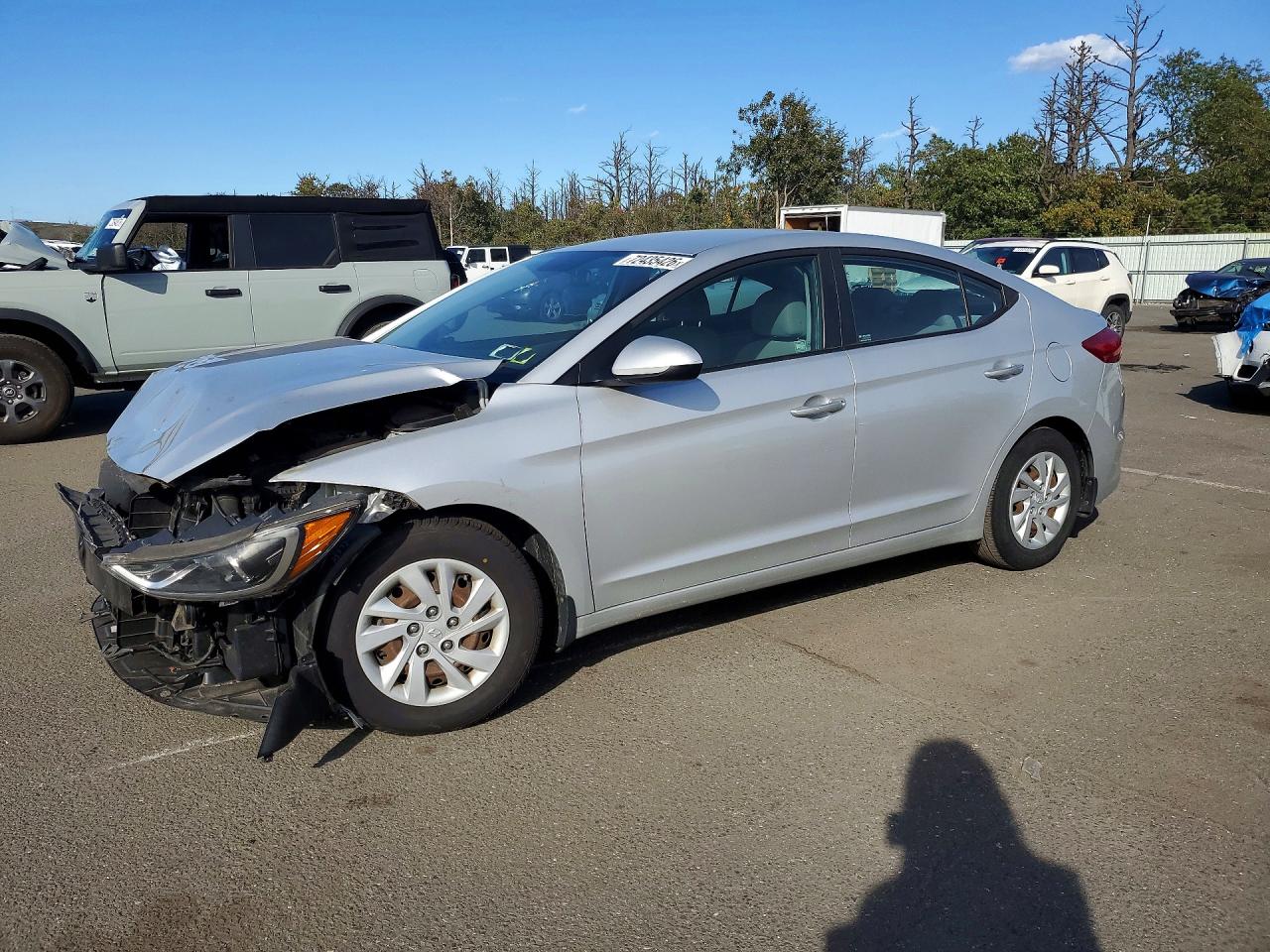 2018 HYUNDAI ELANTRA SE | 5NPD74LFXJH260124 | UPCARS