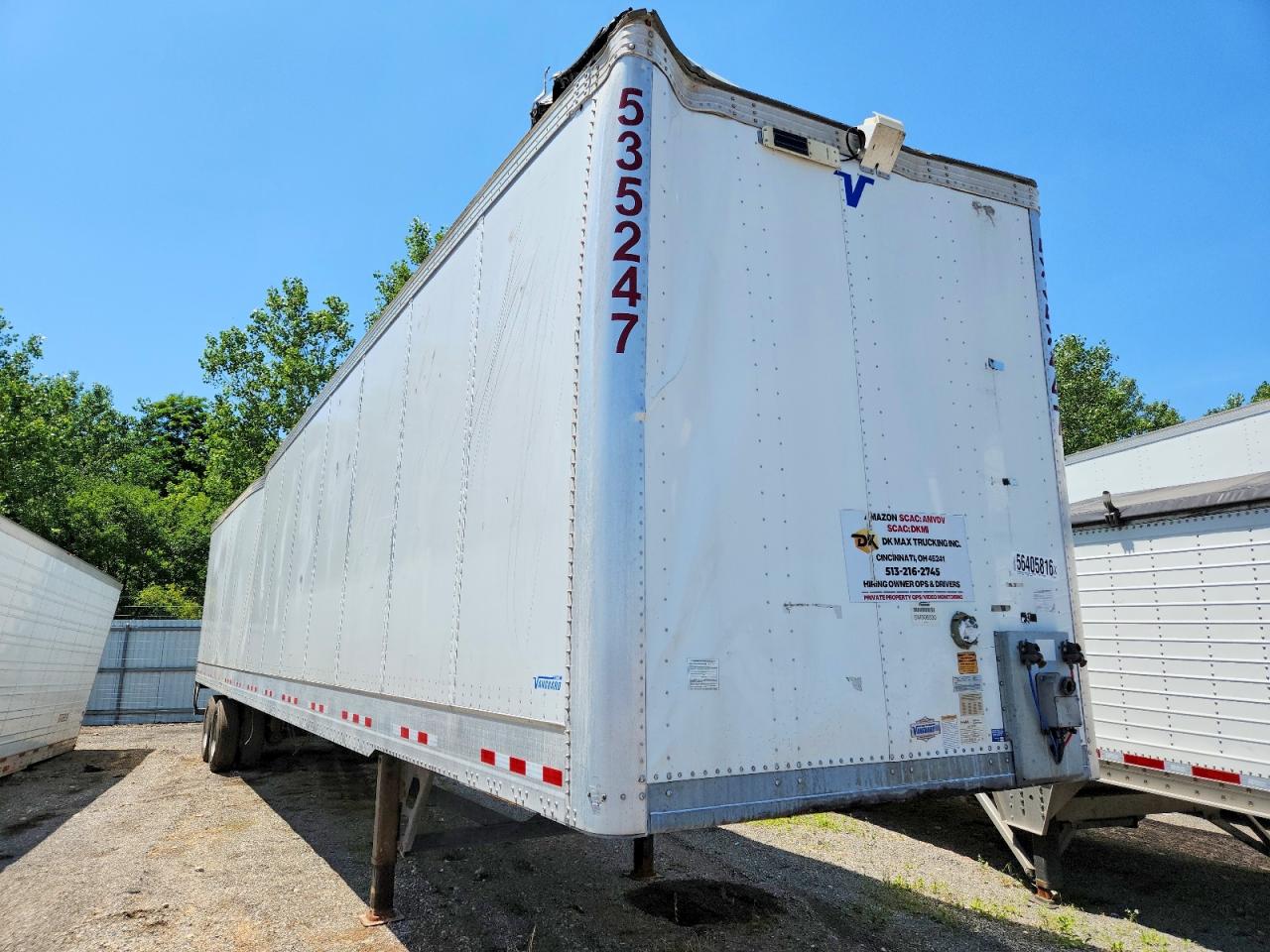2025 VANGUARD VXP 53 DRY VAN TRAILER | 5V8VC5325SM506830 | UPCARS