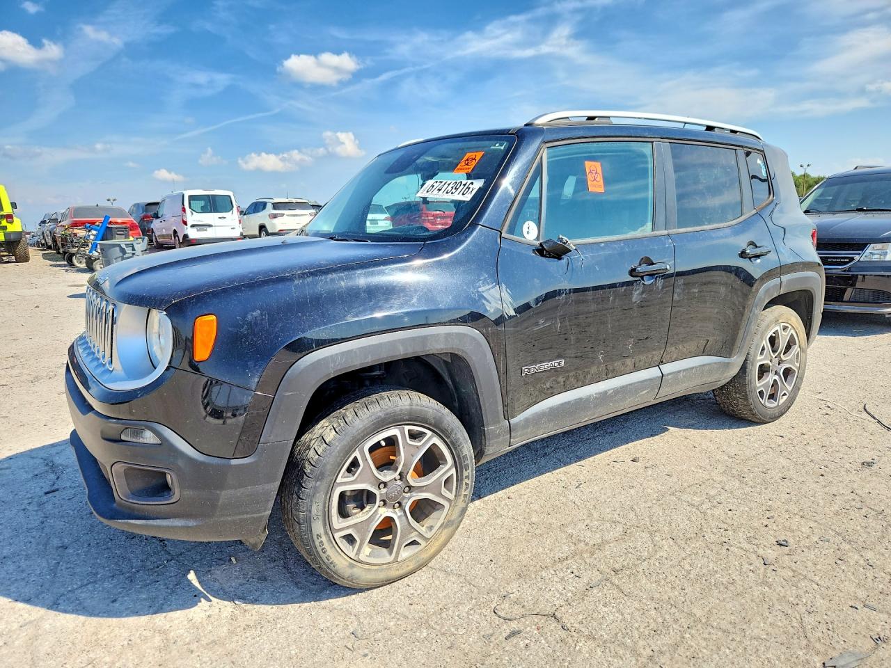 2016 JEEP RENEGADE LIMITED | ZACCJBDT7GPD22570 | UPCARS