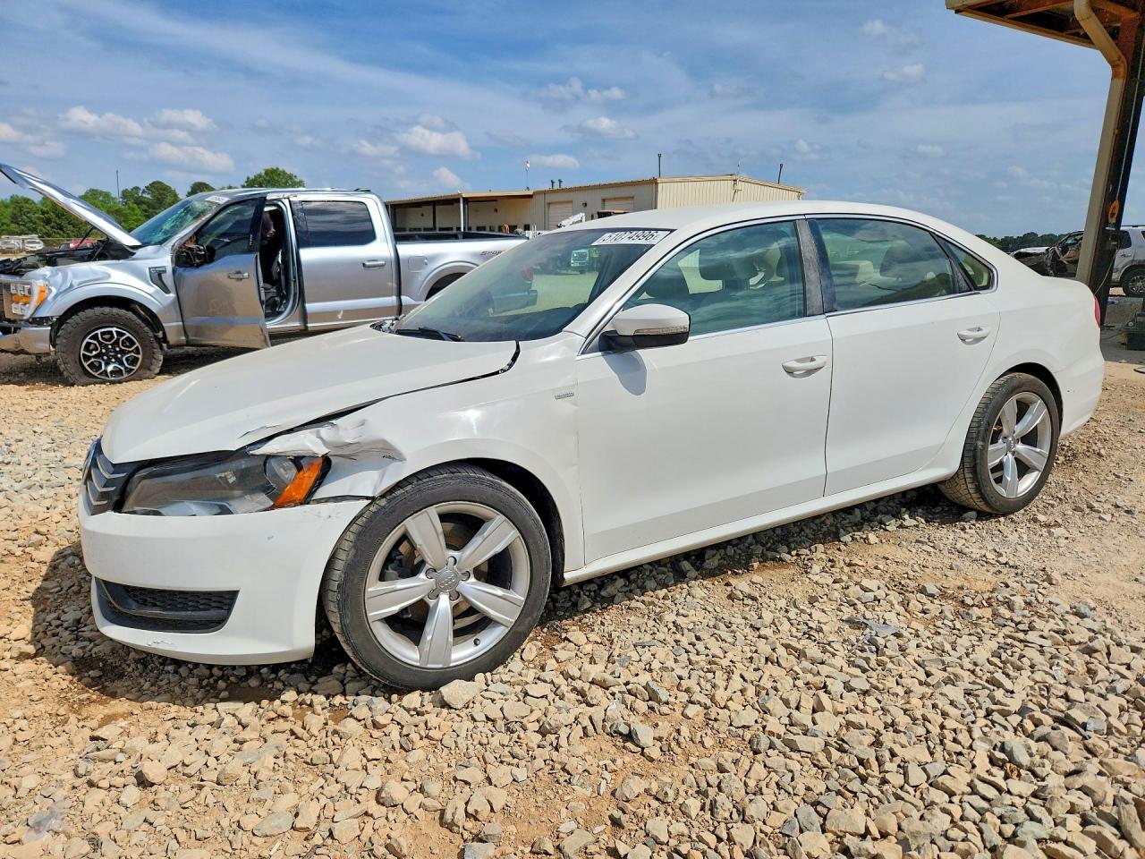 2014 VOLKSWAGEN PASSAT S | 1VWAT7A30EC045973 | UPCARS