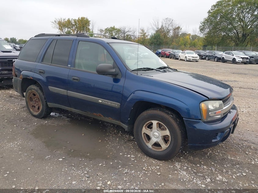 2004 CHEVROLET TRAILBLAZER LS | 1GNDT13SX42347638 | UPCARS