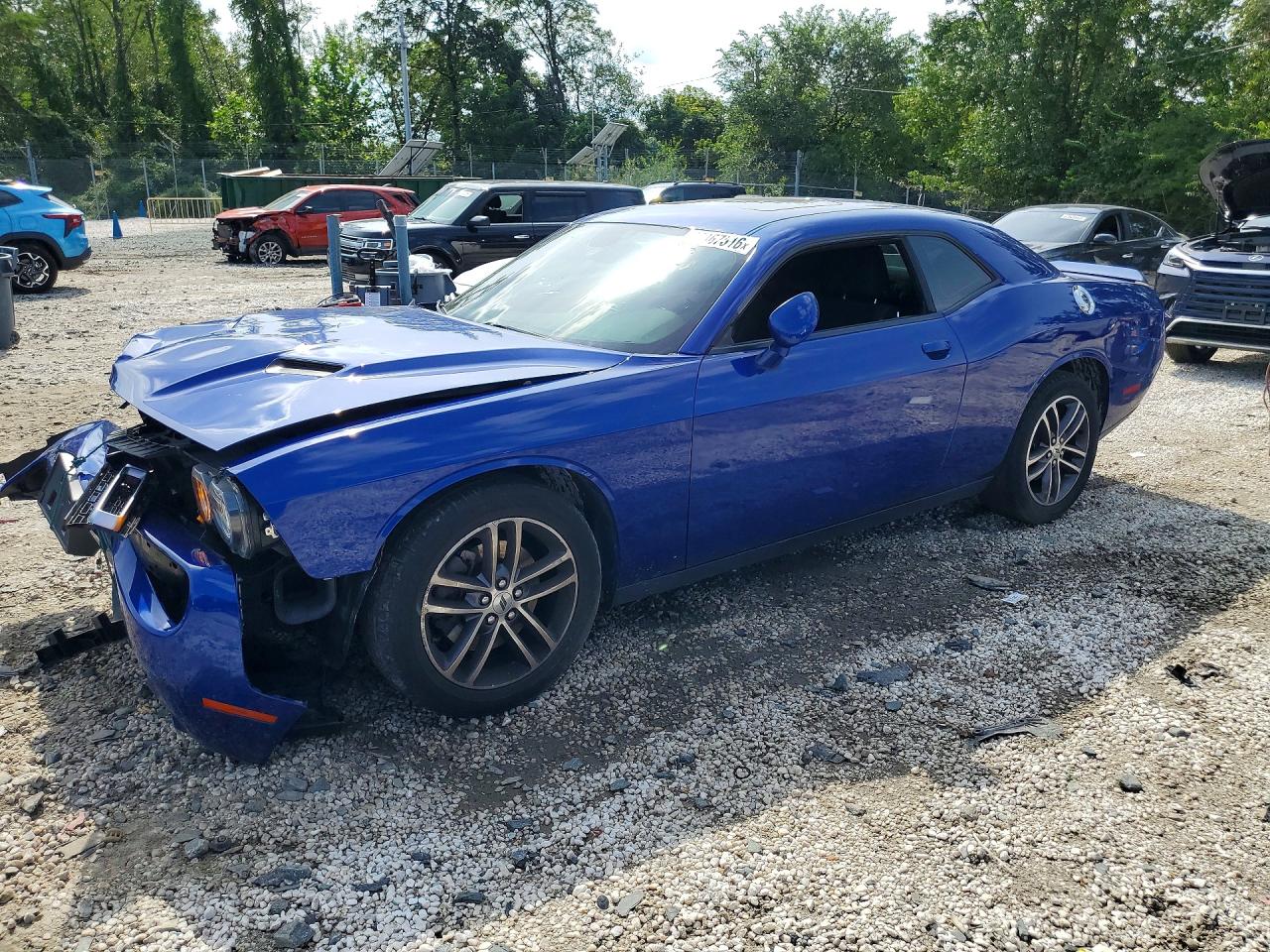 2019 DODGE CHALLENGER SXT | 2C3CDZGG5KH701094 | UPCARS