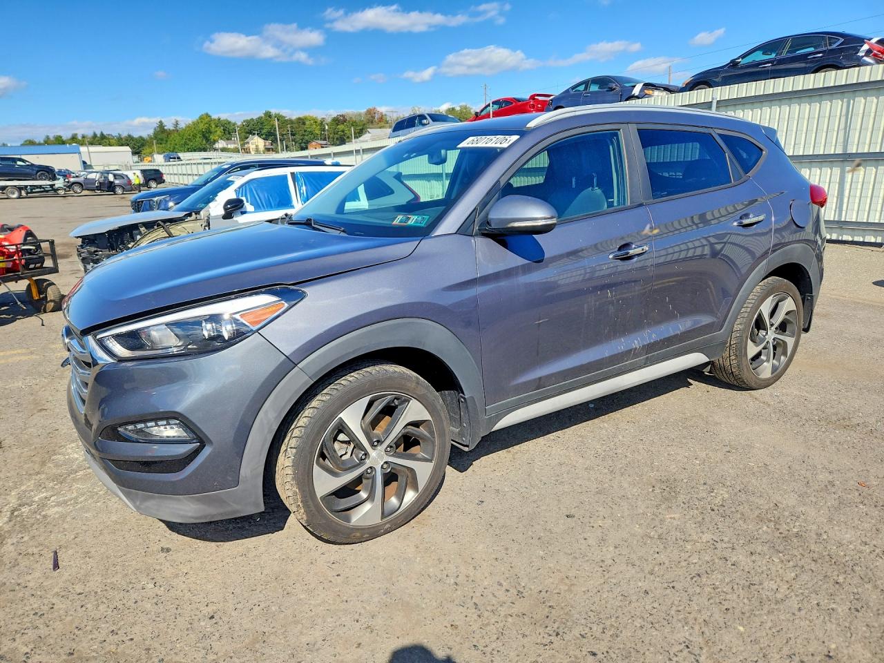 2018 HYUNDAI TUCSON LIMITED | KM8J3CA25JU750240 | UPCARS