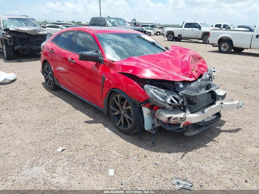 2019 HONDA CIVIC SPORT TOURING | SHHFK7H96KU206216 | UPCARS