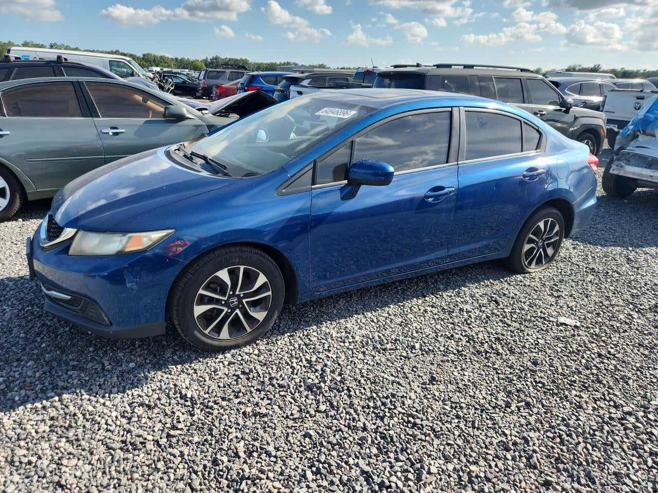 2014 HONDA CIVIC EX | 2HGFB2F81EH543472 | UPCARS