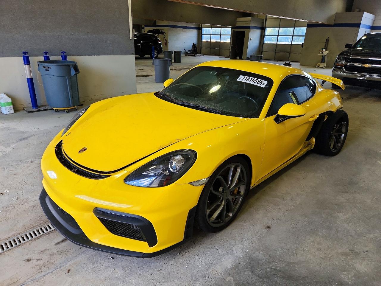 2021 PORSCHE CAYMAN GT4 | WP0AC2A8XMS289300 | UPCARS