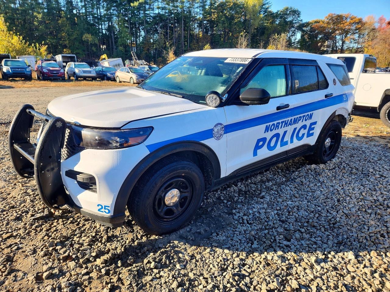 2025 FORD EXPLORER POLICE INTERCEPTOR | 1FM5K8AB6SGA03120 | UPCARS