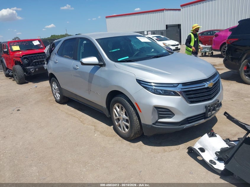2022 CHEVROLET EQUINOX AWD LT | 3GNAXUEV5NL203155 | UPCARS