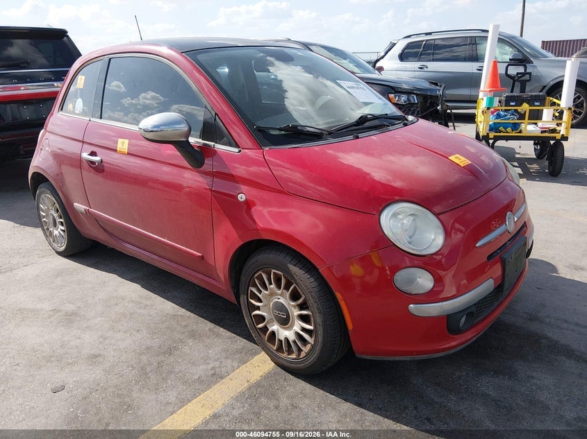2015 FIAT 500 LOUNGE | 3C3CFFCR3FT504213 | UPCARS