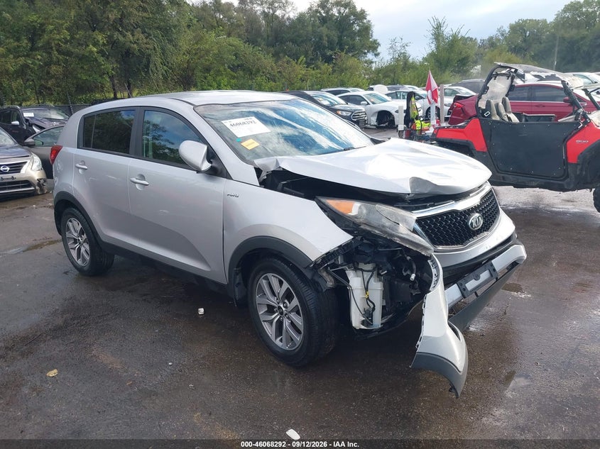 2016 KIA SPORTAGE LX | KNDPBCAC7G7868825 | UPCARS