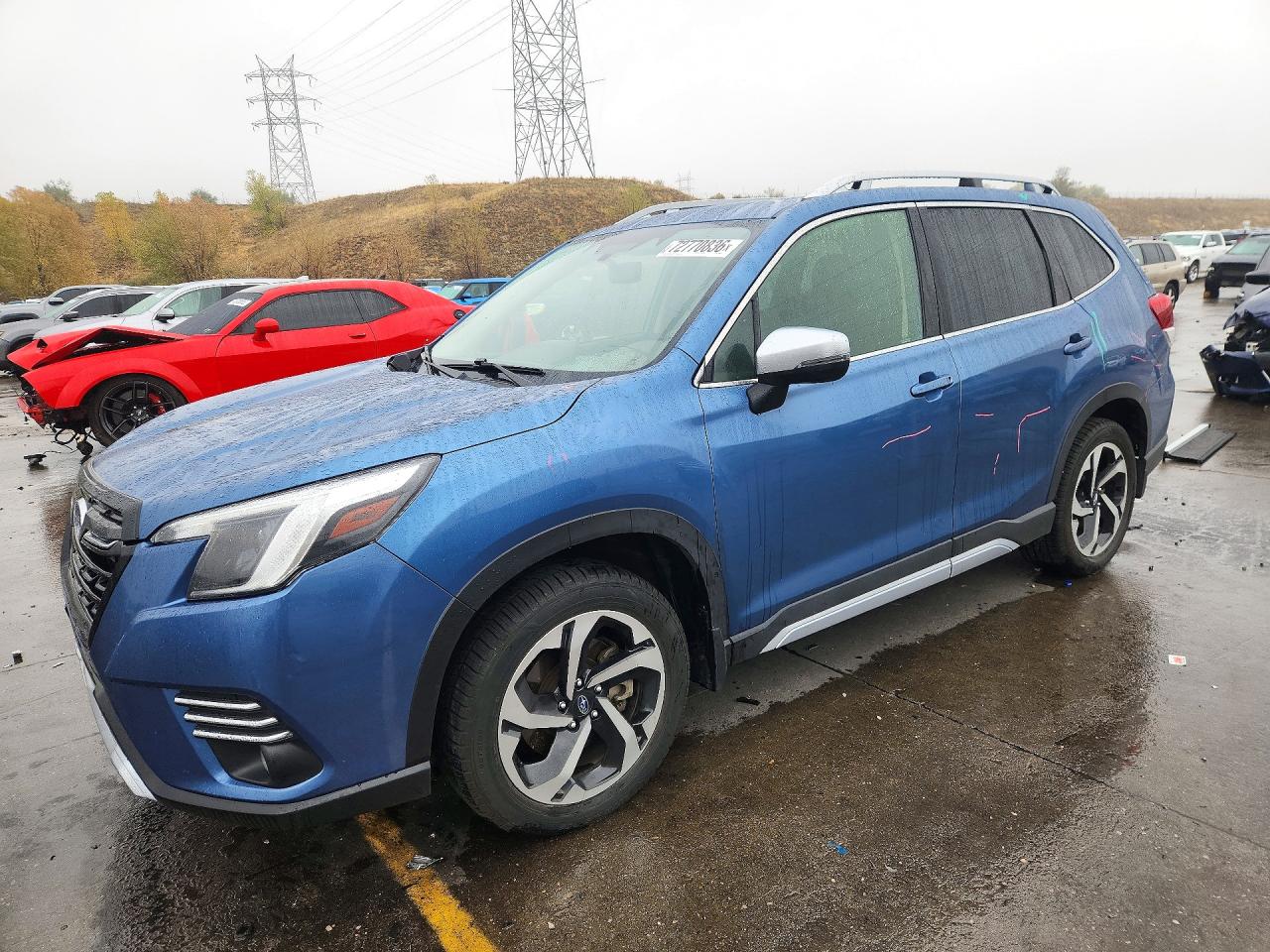 2022 SUBARU FORESTER TOURING | JF2SKARC2NH439524 | UPCARS