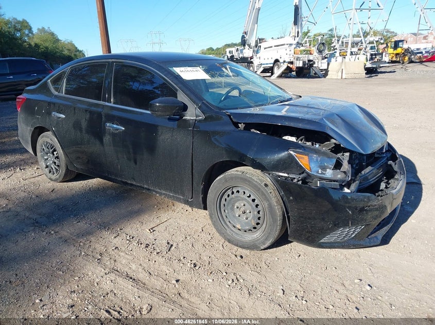 2019 NISSAN SENTRA S | 3N1AB7AP3KY384788 | UPCARS