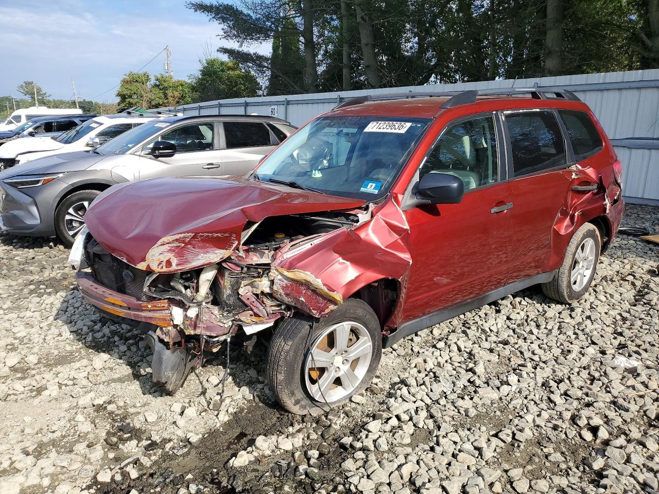 2011 SUBARU FORESTER 2.5X | JF2SHABC5BH756072 | UPCARS