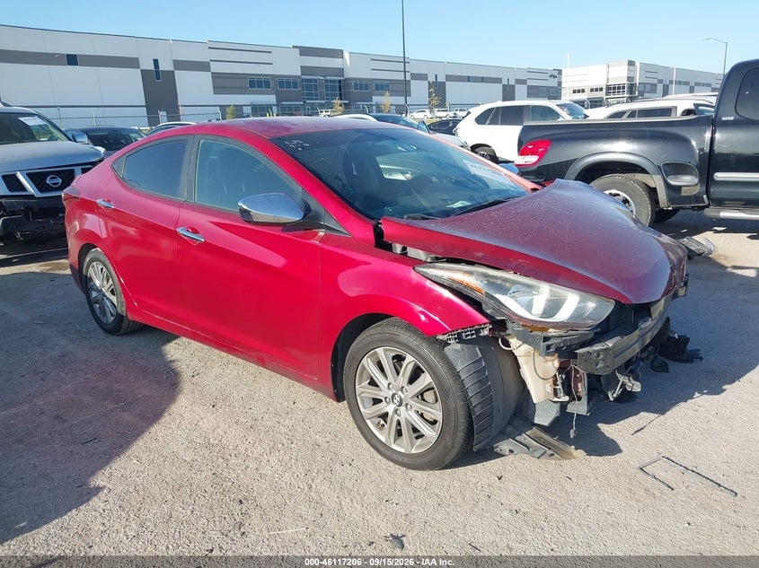 2014 HYUNDAI ELANTRA SE | 5NPDH4AE8EH539343 | UPCARS