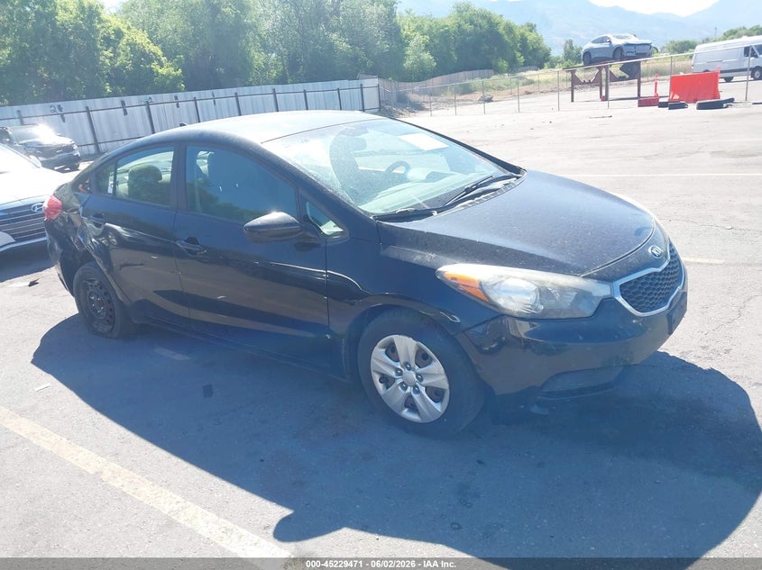 2016 KIA FORTE LX | KNAFK4A69G5576808 | UPCARS