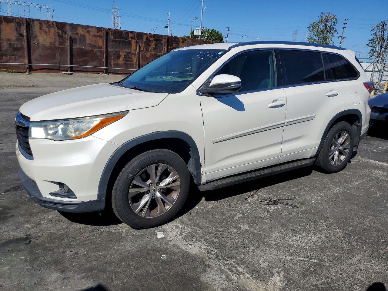 2014 TOYOTA HIGHLANDER XLE | 5TDKKRFH7ES034428 | UPCARS