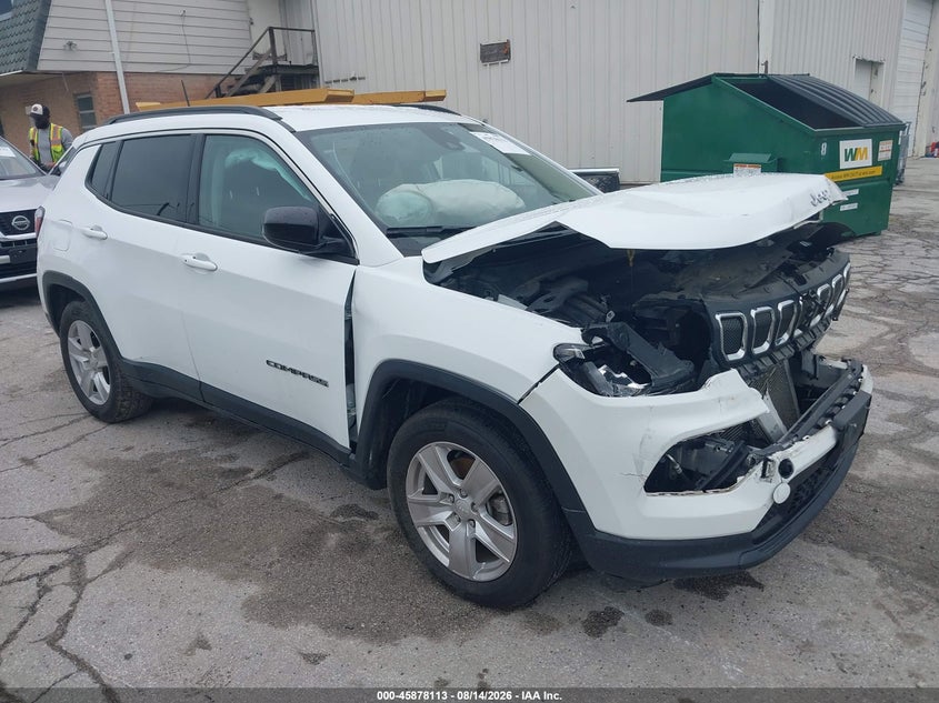 2022 JEEP COMPASS LATITUDE FWD | 3C4NJCBB6NT214262 | UPCARS