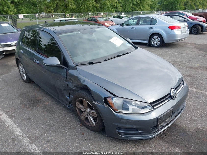 2017 VOLKSWAGEN GOLF TSI S 4-DOOR/TSI WOLFSBURG EDITION 4-DOOR | 3VW117AUXHM058800 | UPCARS