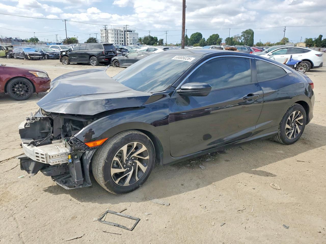 2017 HONDA CIVIC LX | 2HGFC4B02HH301688 | UPCARS