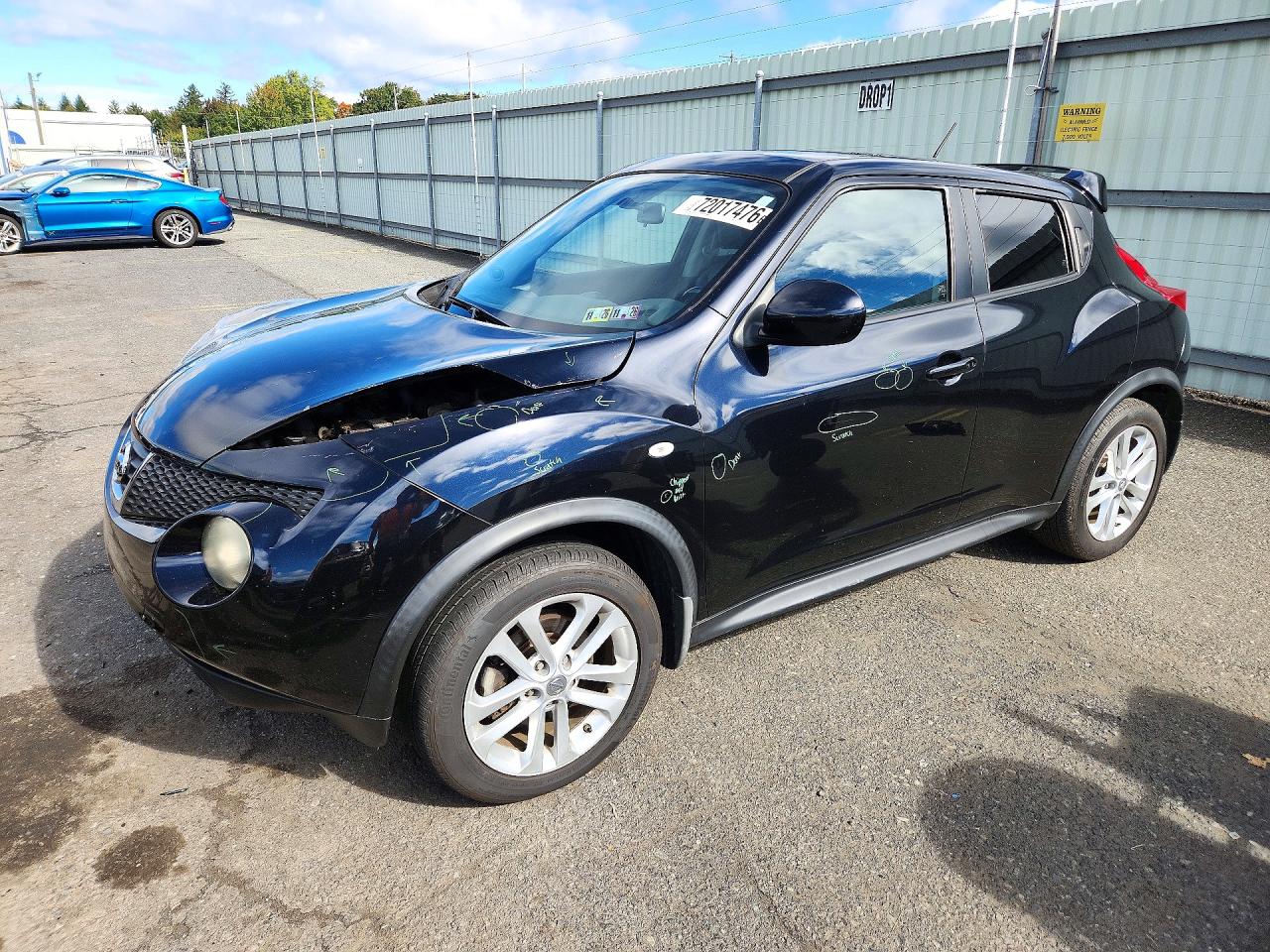 2011 NISSAN JUKE S | JN8AF5MV7BT005143 | UPCARS