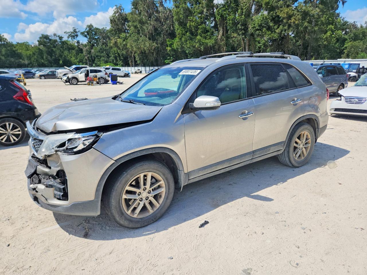 2014 KIA SORENTO LX | 5XYKT3A65EG531300 | UPCARS