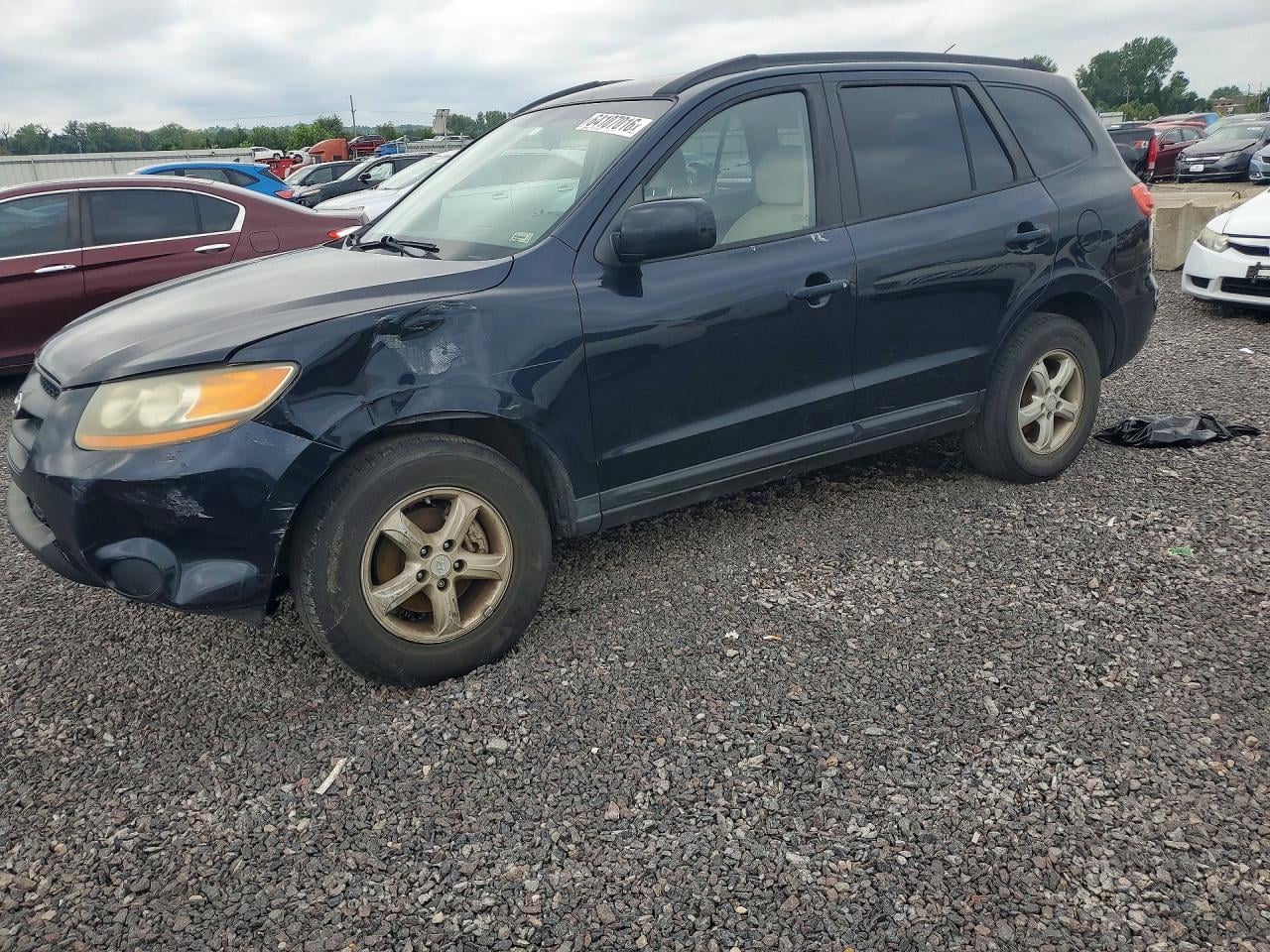 2008 HYUNDAI SANTA FE GLS | 5NMSG13D88H160972 | UPCARS