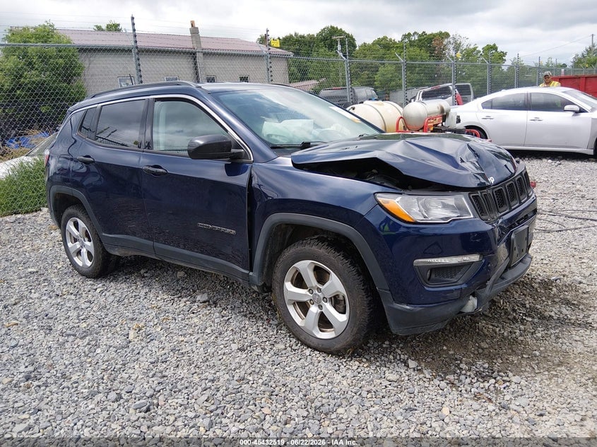 2019 JEEP COMPASS LATITUDE 4X4 | 3C4NJDBB2KT674648 | UPCARS