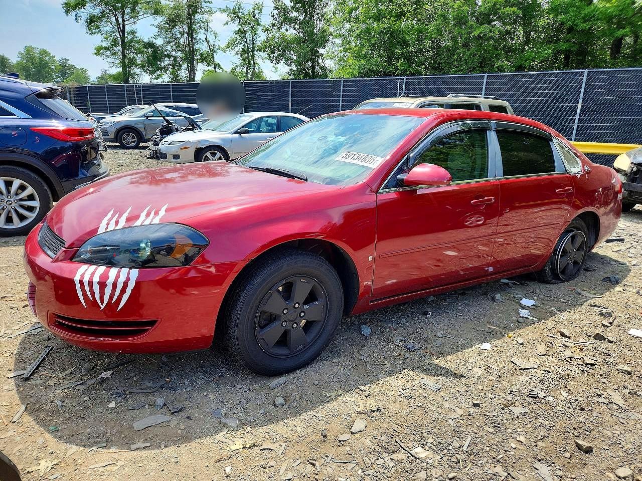 2007 CHEVROLET IMPALA LT | 2G1WT58K279342031 | UPCARS