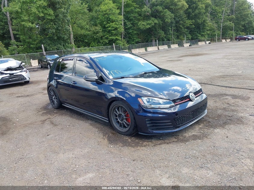 2016 VOLKSWAGEN GOLF GTI AUTOBAHN W/PERFORMANCE PACKAGE 4-DOOR | 3VW447AU6GM057176 | UPCARS