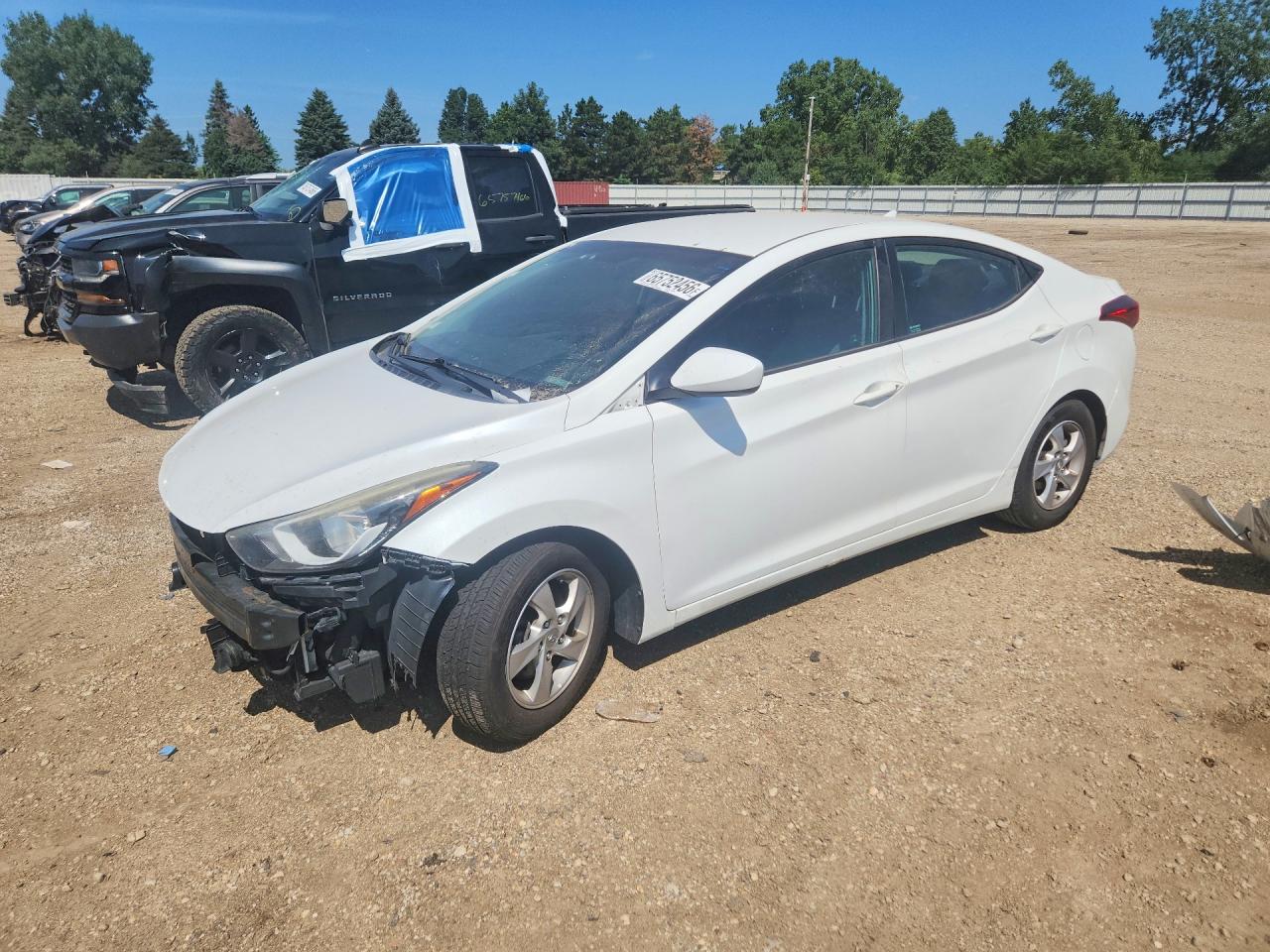 2014 HYUNDAI ELANTRA SE | 5NPDH4AE4EH506596 | UPCARS