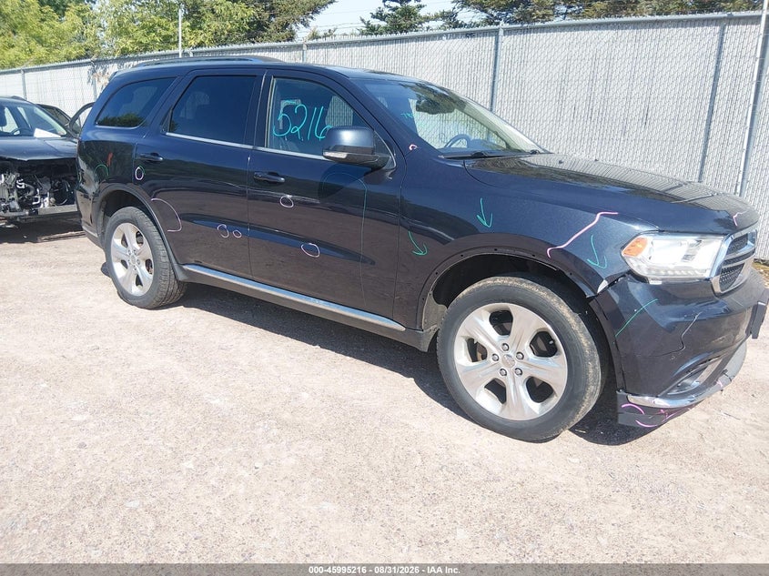 2015 DODGE DURANGO LIMITED | 1C4RDJDG5FC128458 | UPCARS