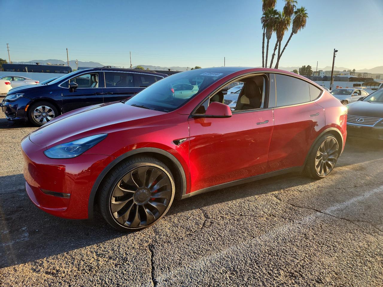 2022 TESLA MODEL Y | 7SAYGDEF0NF520617 | UPCARS