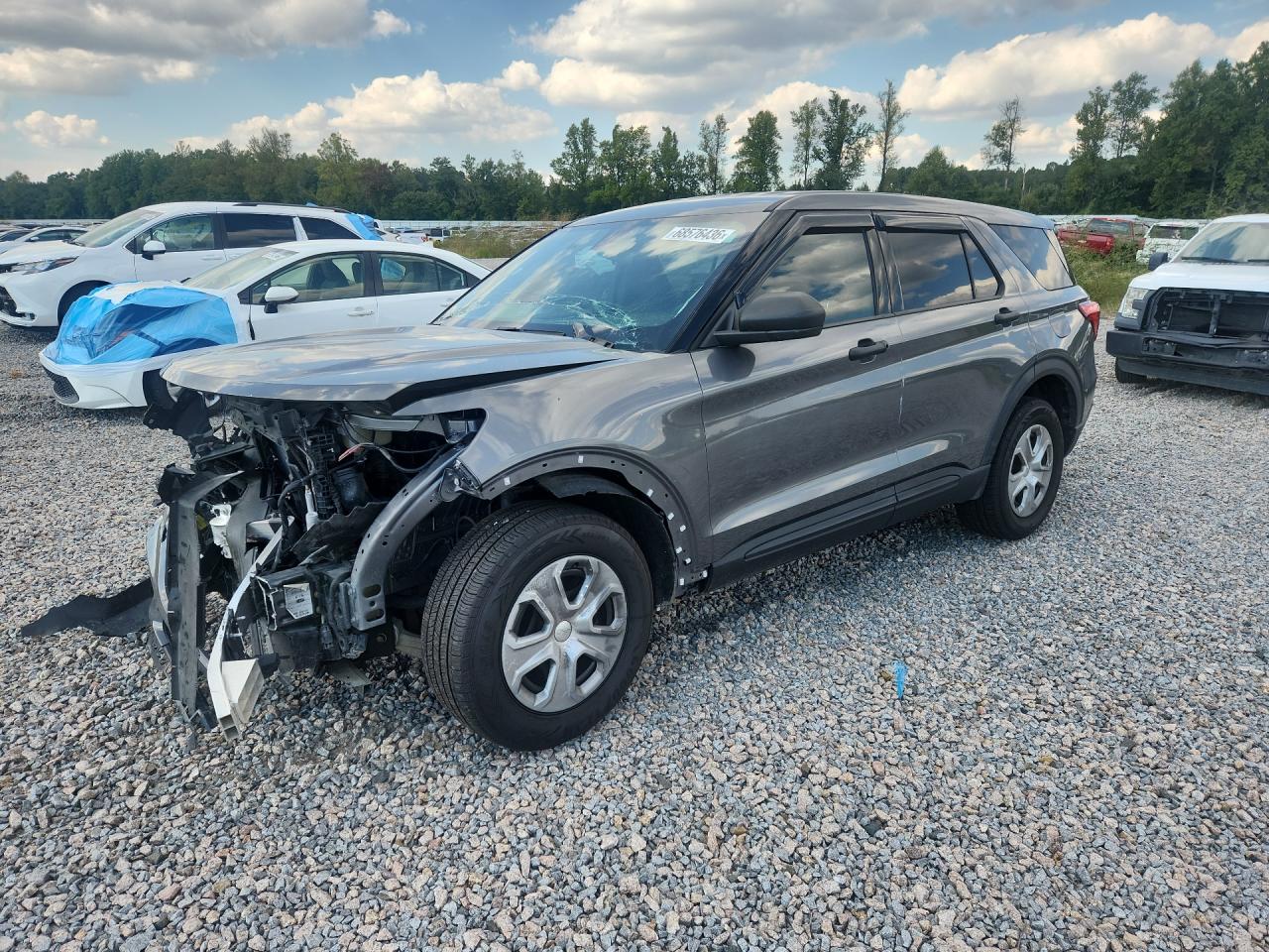 2022 FORD EXPLORER POLICE INTERCEPTOR | 1FM5K8AB1NGC43163 | UPCARS