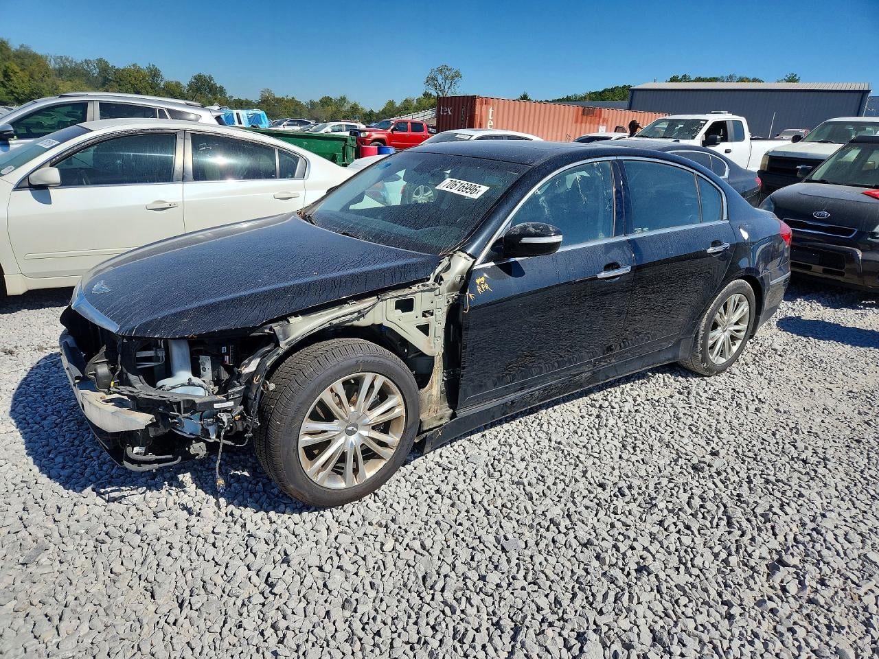 2013 HYUNDAI GENESIS 3.8L | KMHGC4DD1DU224706 | UPCARS
