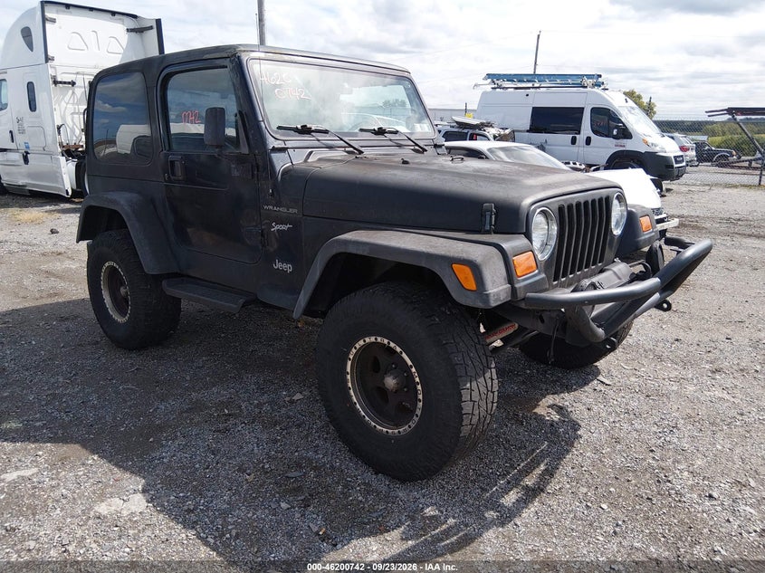2002 JEEP WRANGLER SPORT | 1J4FA49S82P722890 | UPCARS