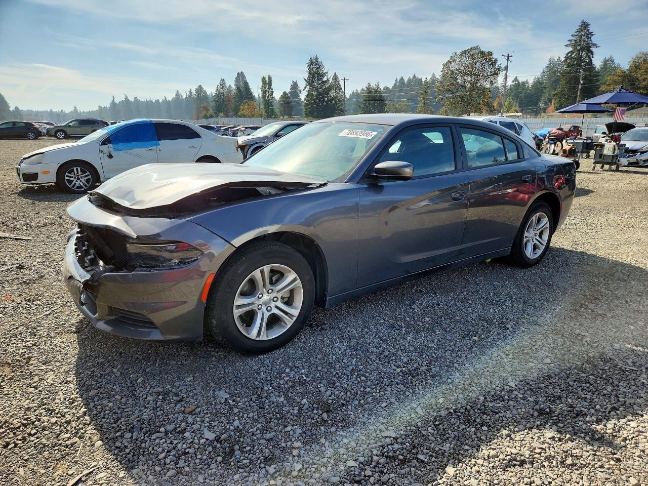 2022 DODGE CHARGER SXT | 2C3CDXBG2NH250416 | UPCARS
