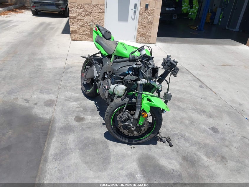 2023 KAWASAKI ZX636 K | JKBZXJH19PA019338 | UPCARS