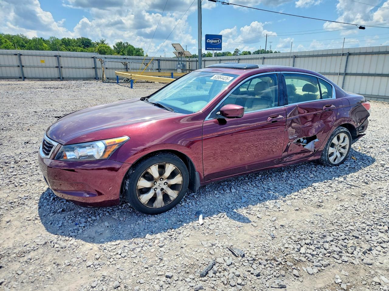 2010 HONDA ACCORD EXL | 1HGCP2F82AA174358 | UPCARS