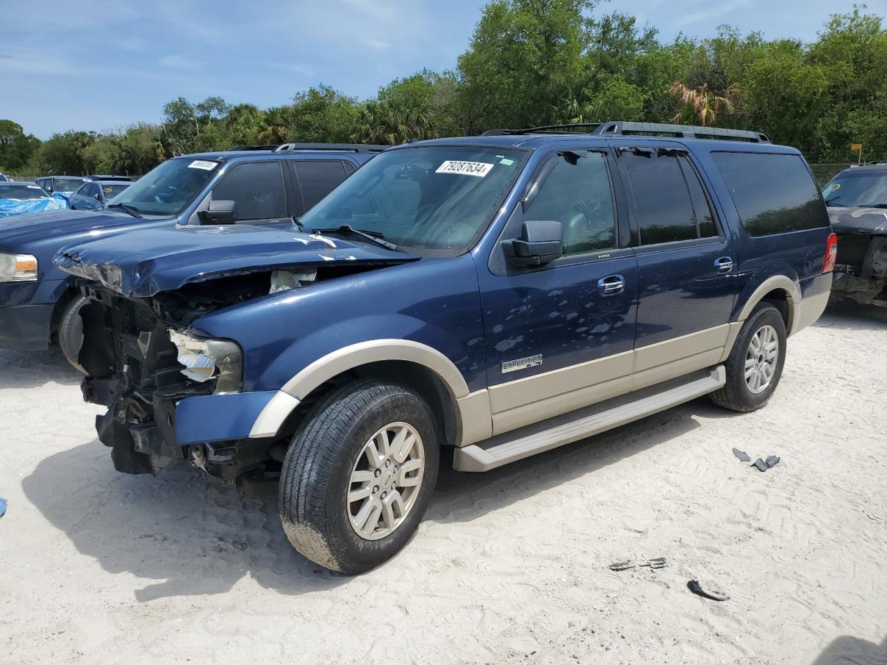 2007 FORD EXPEDITION EL EDDIE BAUER | 1FMFK175X7LA82951 | UPCARS