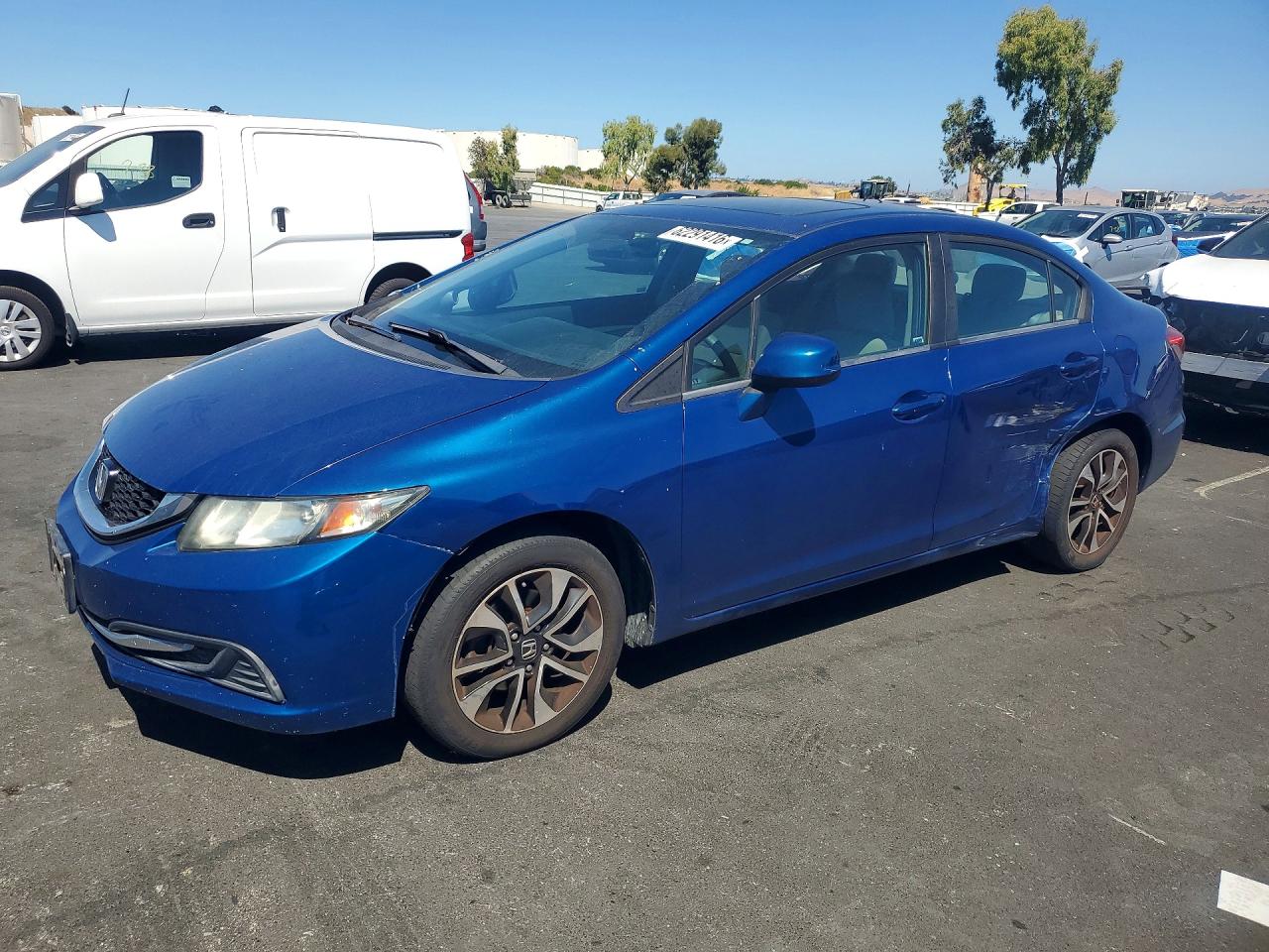 2013 HONDA CIVIC EX | 19XFB2F80DE267889 | UPCARS