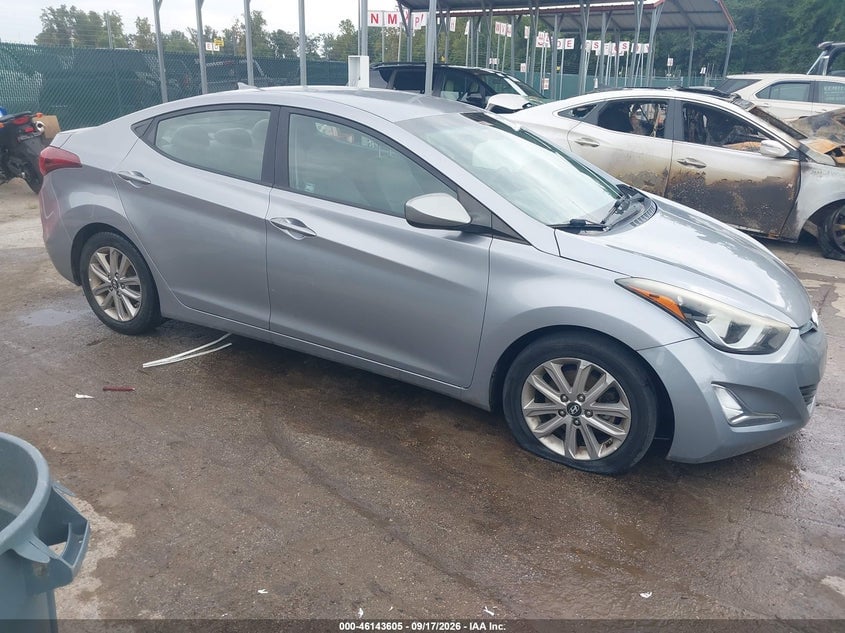 2016 HYUNDAI ELANTRA SE | 5NPDH4AE0GH705180 | UPCARS
