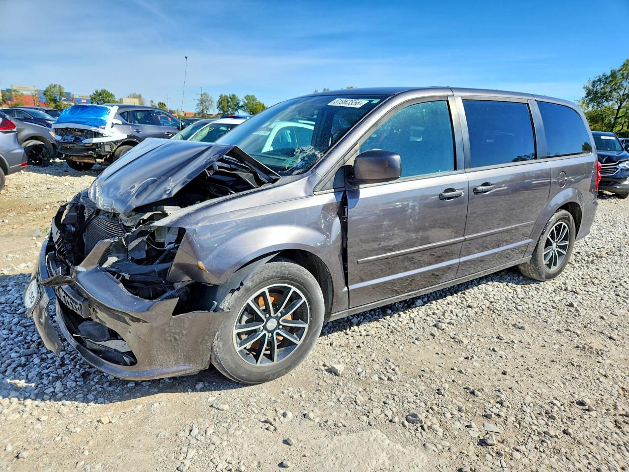 2017 DODGE CARAVAN SXT | 2C4RDGCG2HR646428 | UPCARS