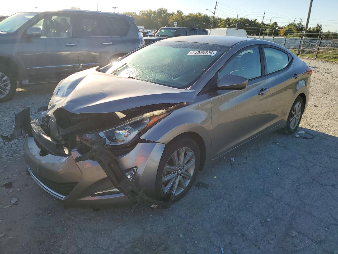2016 HYUNDAI ELANTRA SE | 5NPDH4AE1GH743727 | UPCARS