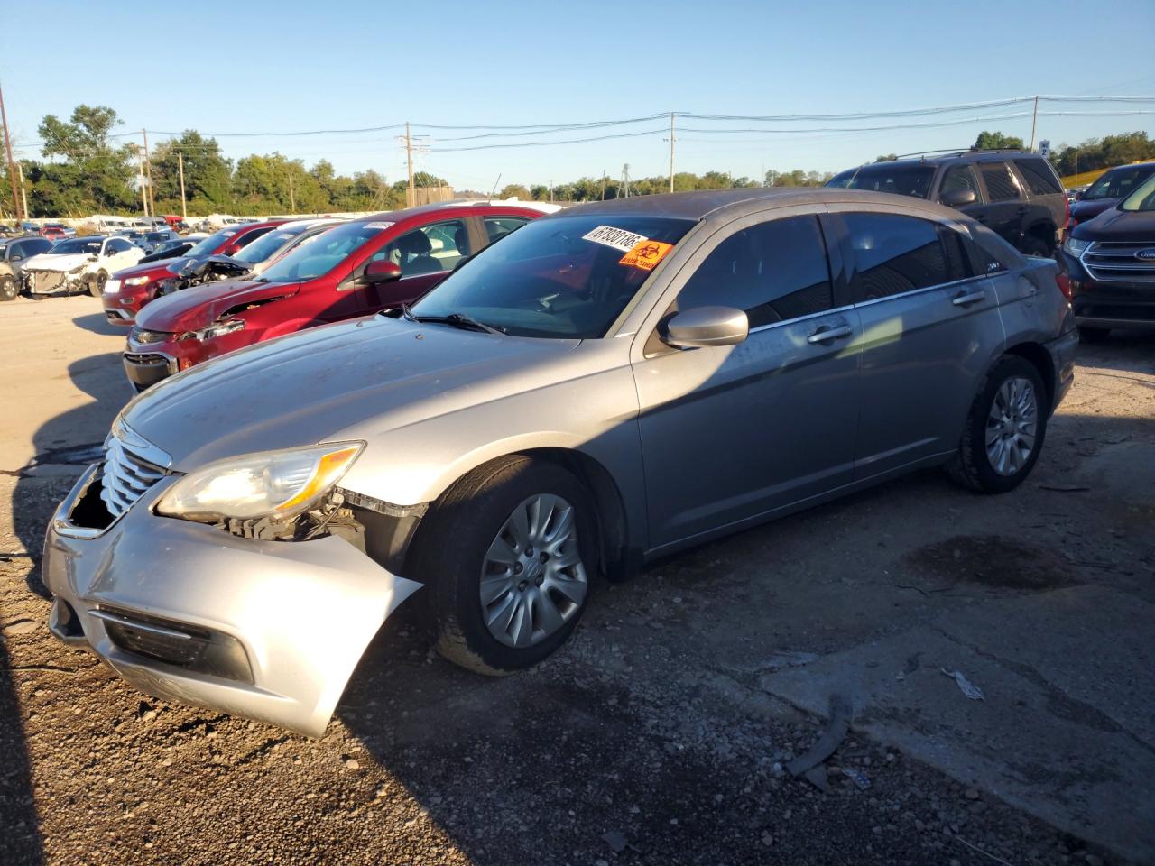 2014 CHRYSLER 200 LX | 1C3CCBAG4EN153345 | UPCARS