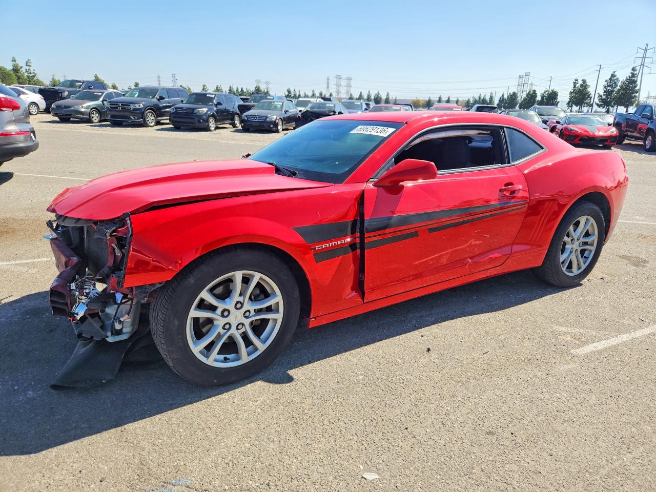 2014 CHEVROLET CAMARO LS | 2G1FA1E33E9193444 | UPCARS