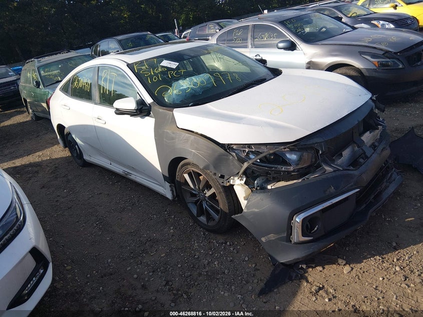 2019 HONDA CIVIC EX | JHMFC1F35KX013599 | UPCARS