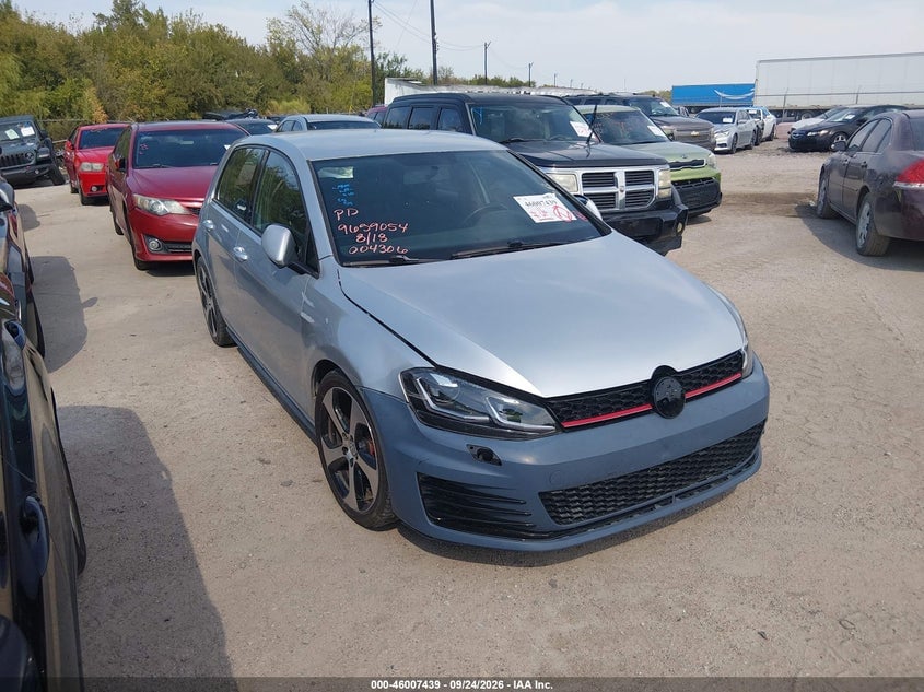 2015 VOLKSWAGEN GOLF GTI 2.0T S 4-DOOR | 3VW5T7AU6FM004306 | UPCARS