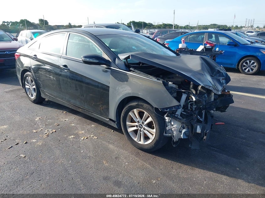 2014 HYUNDAI SONATA GLS | 5NPEB4AC2EH836709 | UPCARS