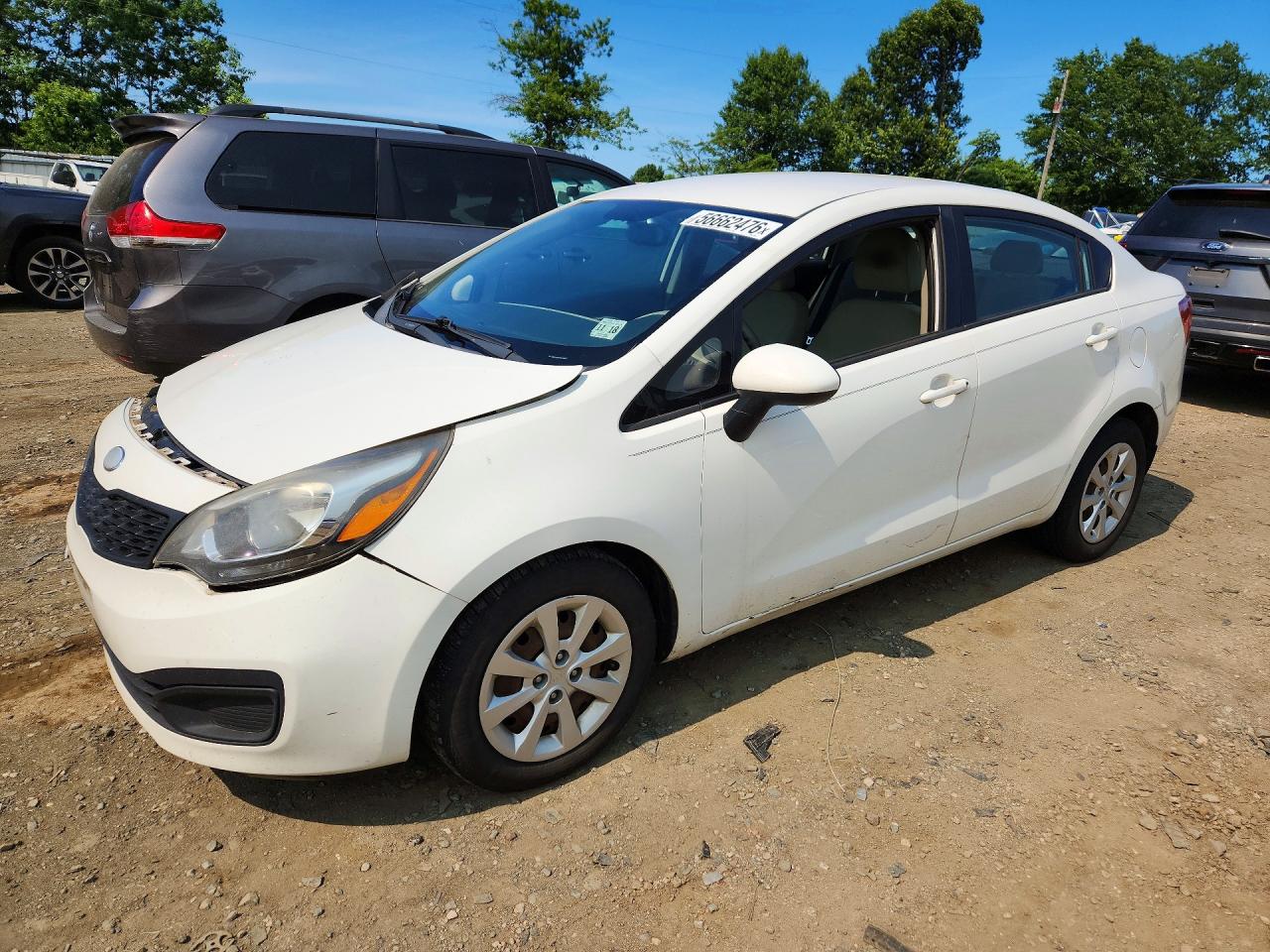 2013 KIA RIO LX | KNADM4A31D6229907 | UPCARS